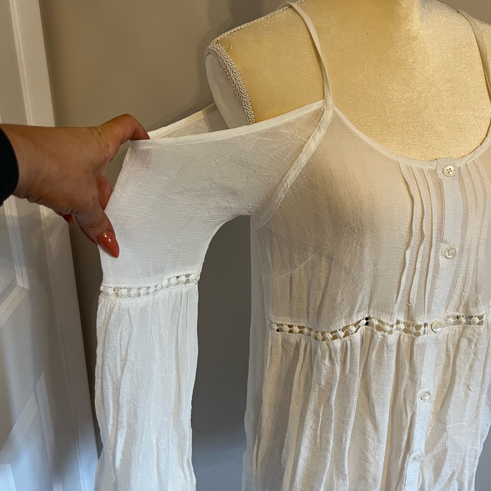 Forever 21 Open shoulder dress or long top/ tunic
